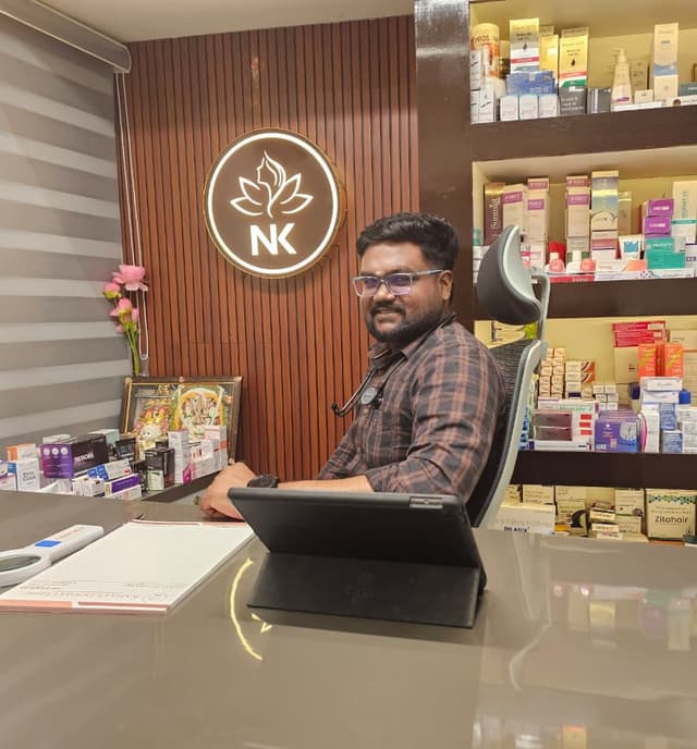 Dr. N. Kabilan — Interventional Dermatologist and Laser Surgeon at Kanaa's Derma Clinic